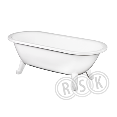 BADKAR6316 VITT 1580 MM FRONTLÖST GBG