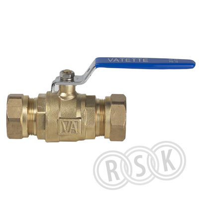 KULVENTIL 22 MM RAK KORT SPINDELHALS VATETTE