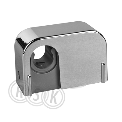 RÖRKLAMMA 12/15 MM C/V 20 MM B=45 MM ENKEL KROM FALUPLAST