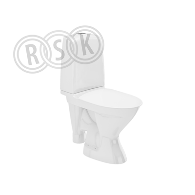 WC 6270 SPIRA ÖPPET S-LÅS 4/2L MJUKSITS IFÖ